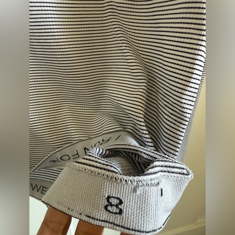 Lululemon Swiftly Tech Tempo Stripe black/white - Picture 9 of 11